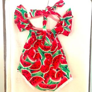 Boutique Watermelon romper